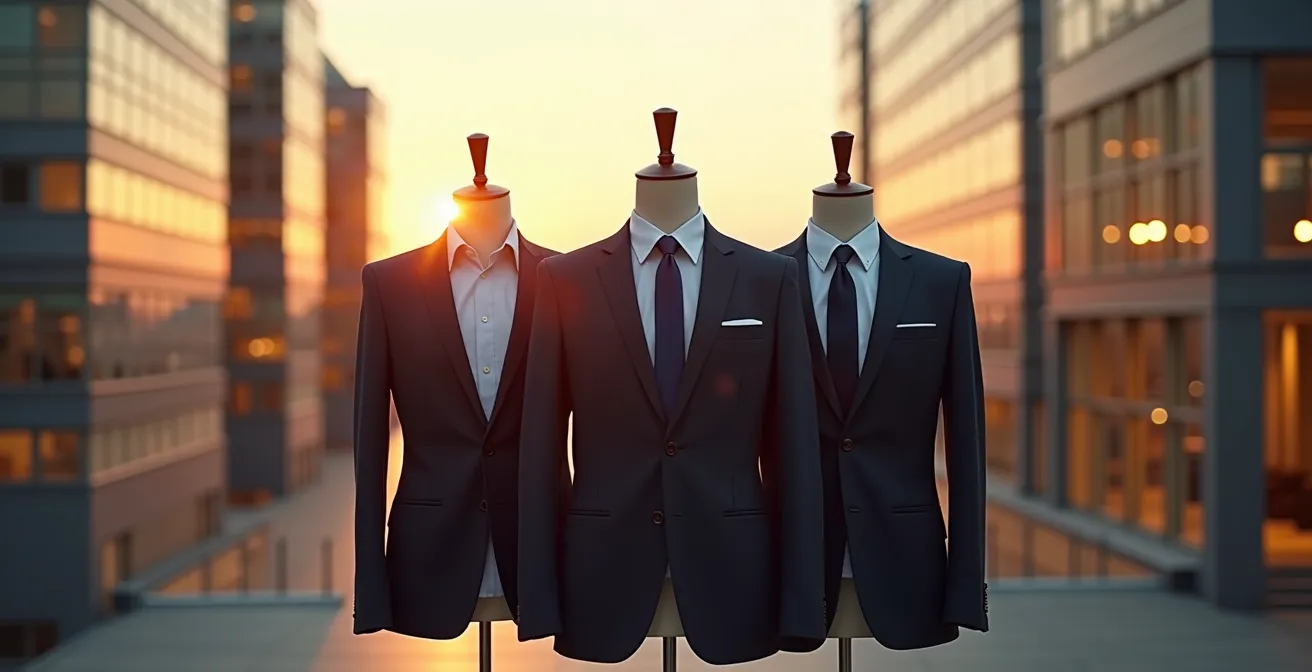 Verschiedene Anzugstile aus deutschen Städten im Vergleich
