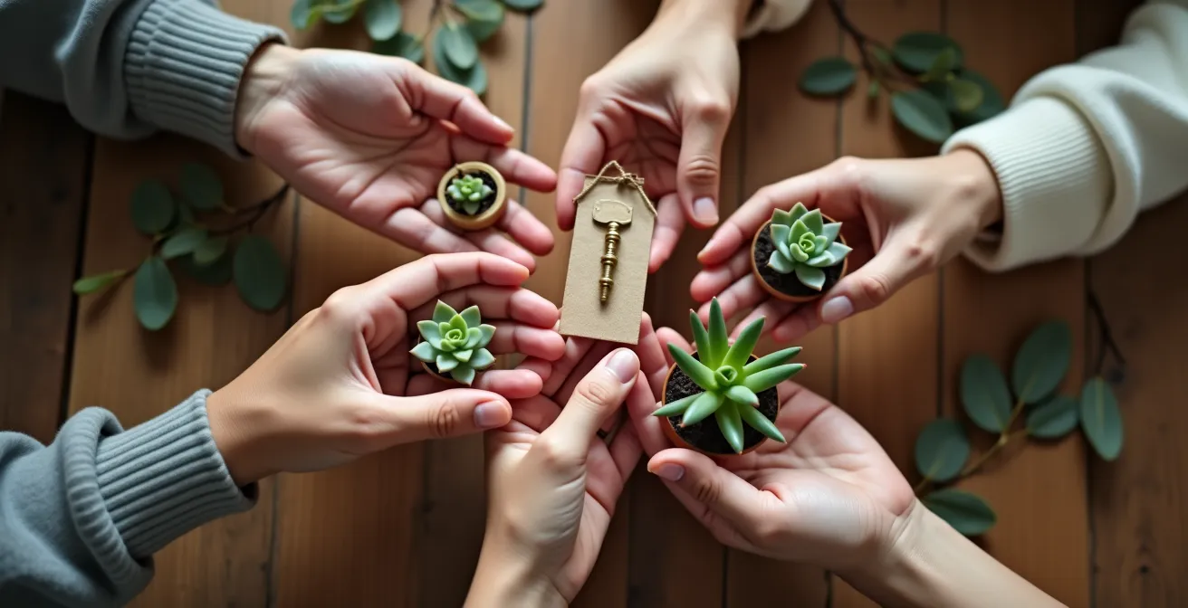 Moderne digitale Organisation von Gruppengeschenken