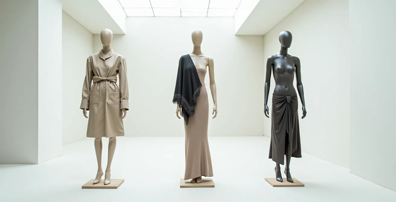 Drei verschiedene Stil-Archetypen in harmonischer Darstellung