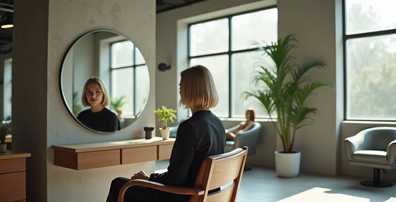 Verschiedene Bob-Frisuren-Varianten im Überblick mit deutschen Stadt-Vibes